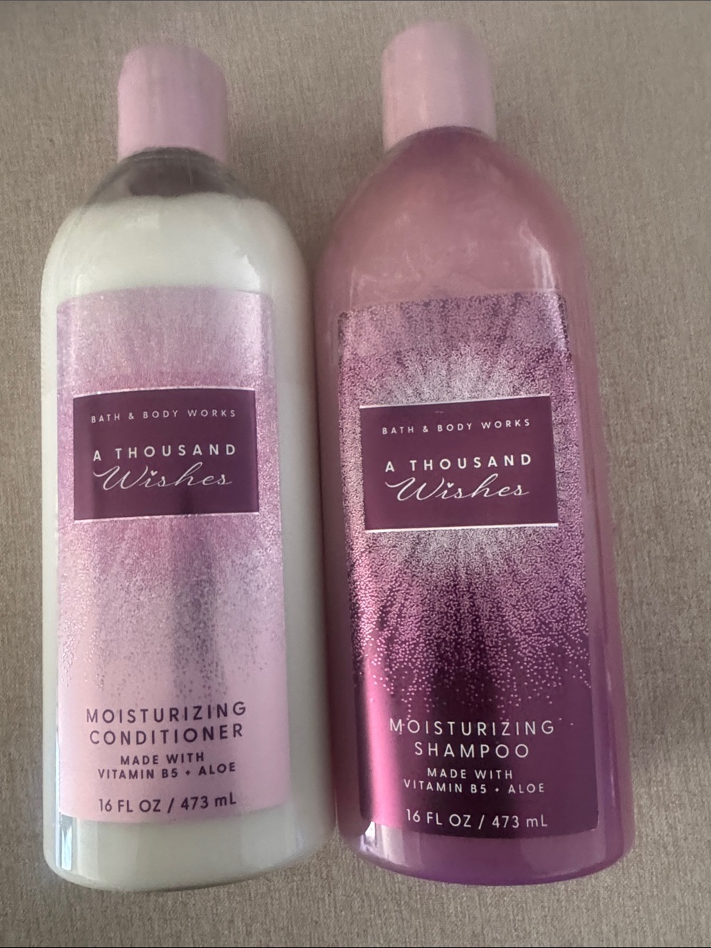 NEW Bath & Body Works A Thousand Wishes Shampoo & Conditioner Set